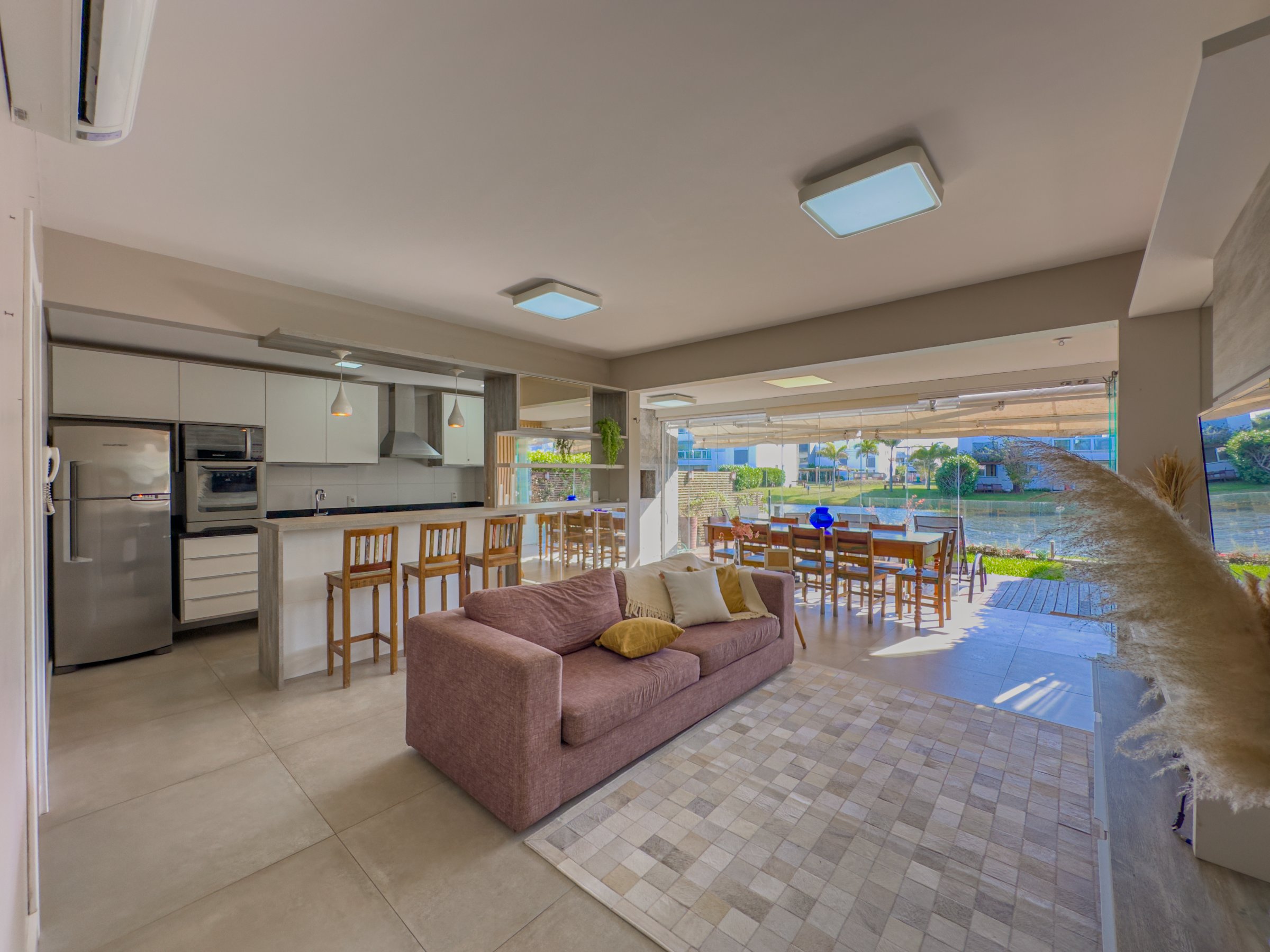 Apartamento Giardino Mobiliado e Decorado no Condomínio Rossi